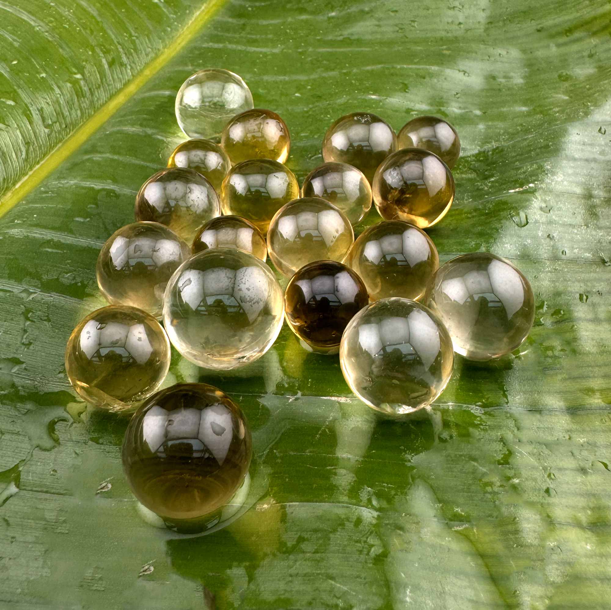Natur Citrin Manifestation Kugeln