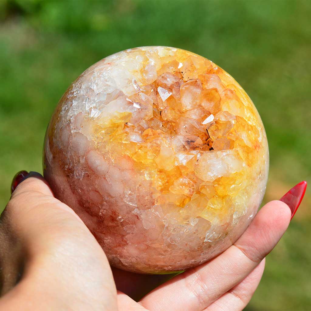 Pinker Amethyst Sphere