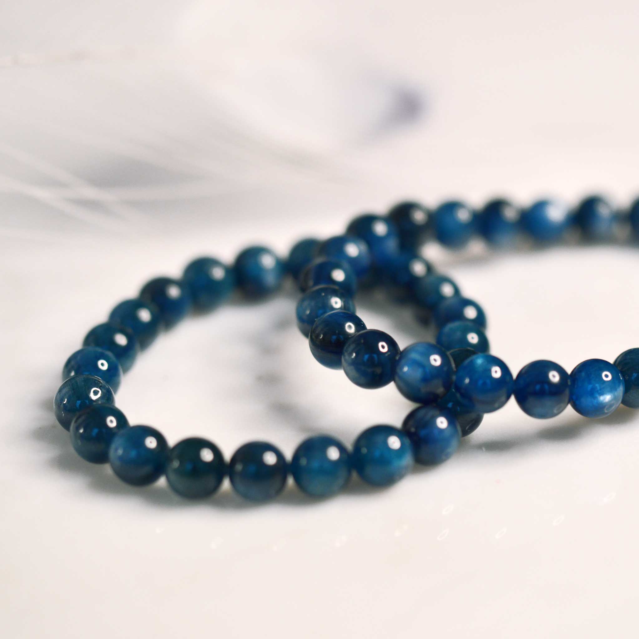 Kyanit Armband