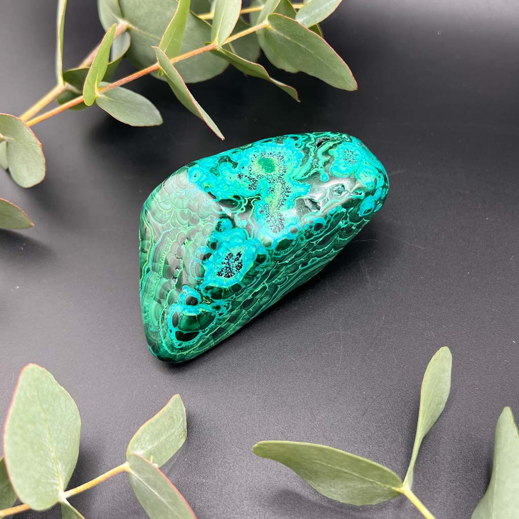 Malachit x Chrysokolla freeform