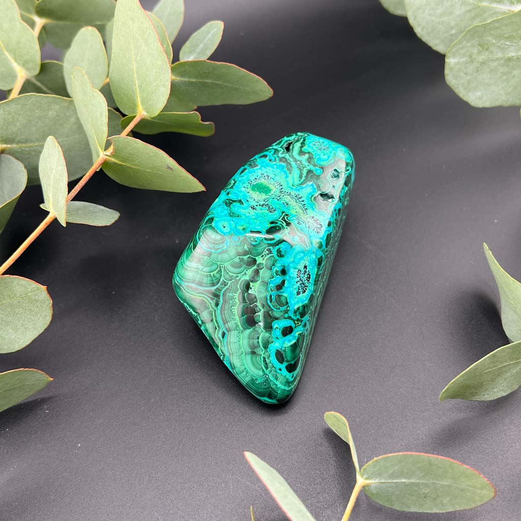 Malachit x Chrysokolla freeform
