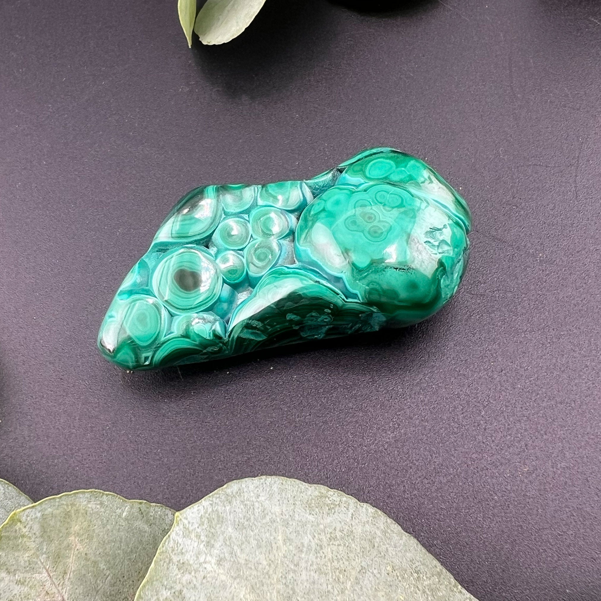 Malachit x Chrysokolla freeform