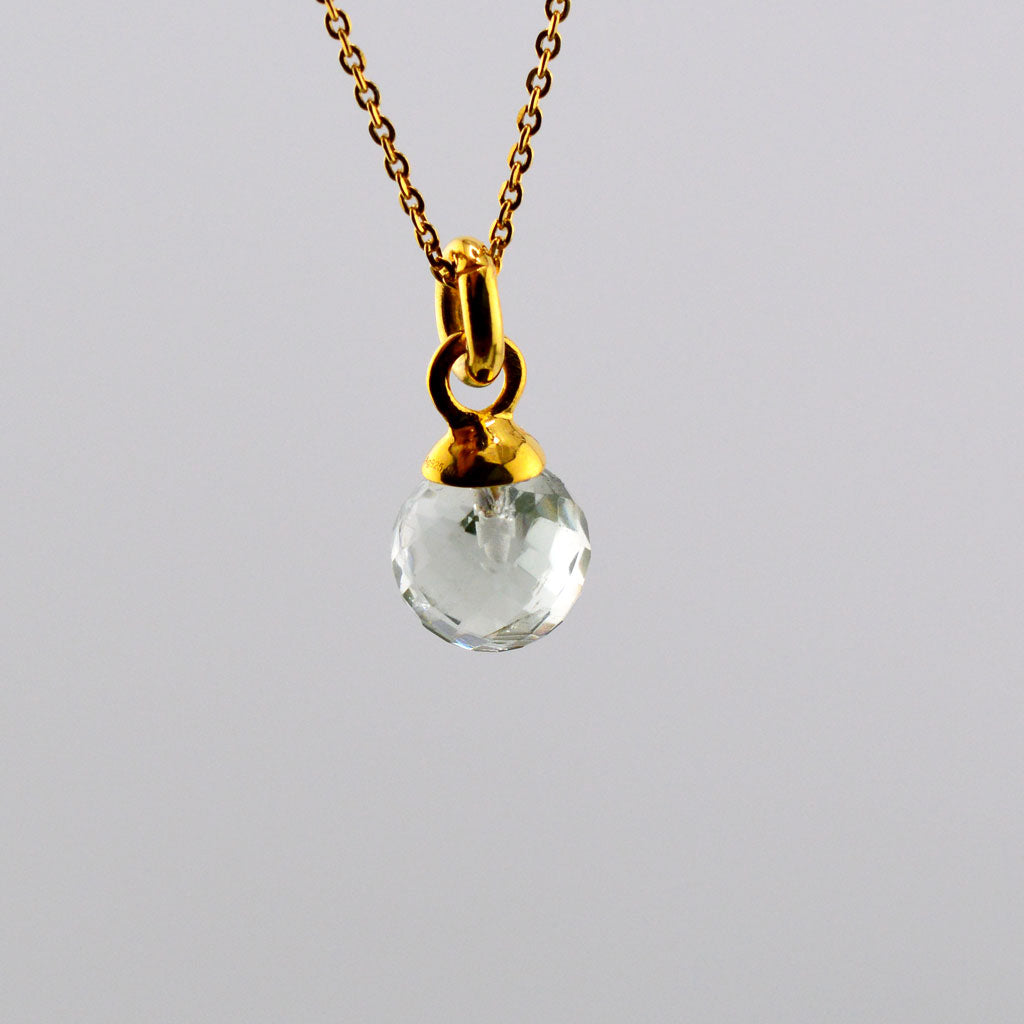 Grüner Amethyst Anhänger
