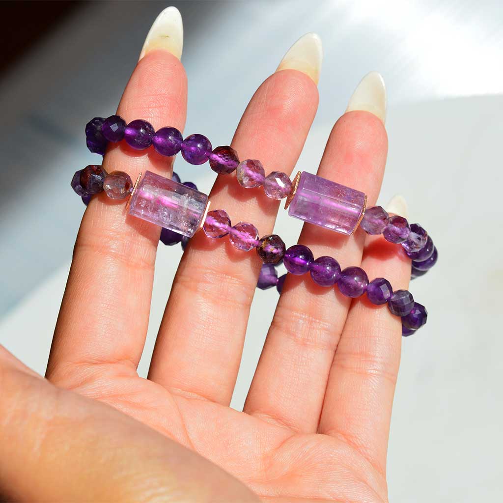 6th Sense Amethyst Armband