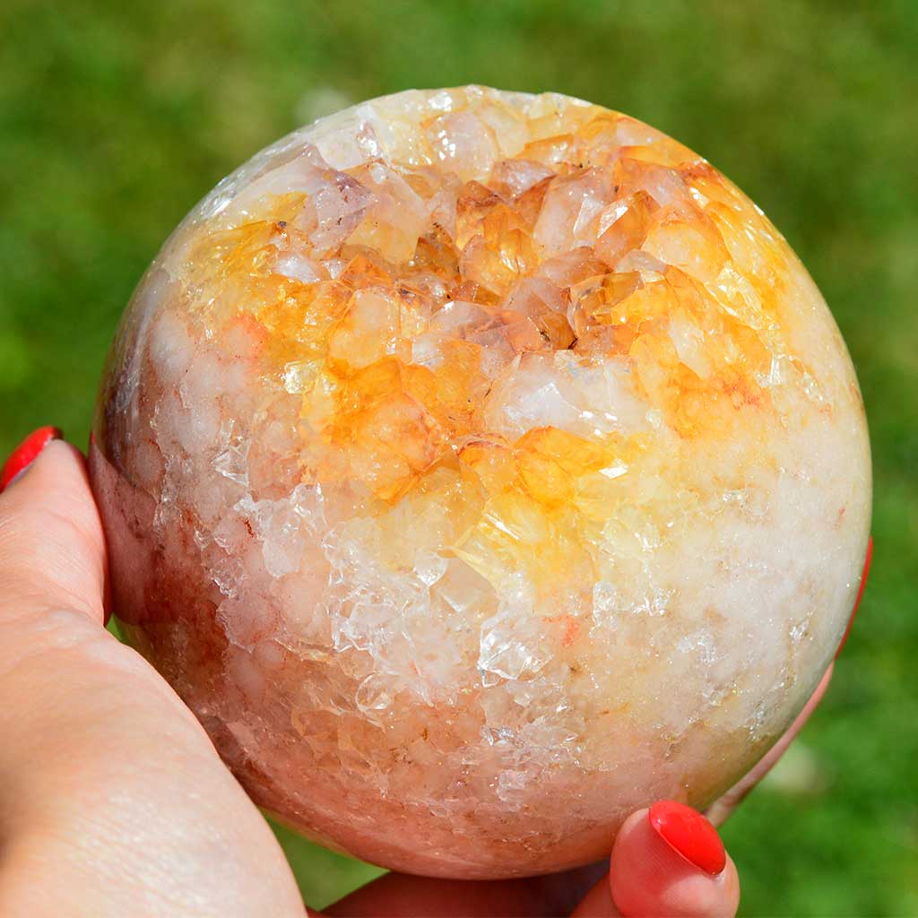 Pinker Amethyst Sphere